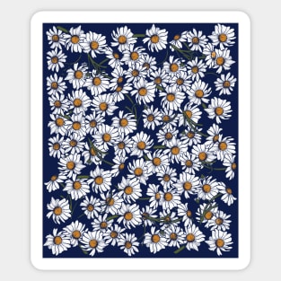 Vintage Daisies Sticker